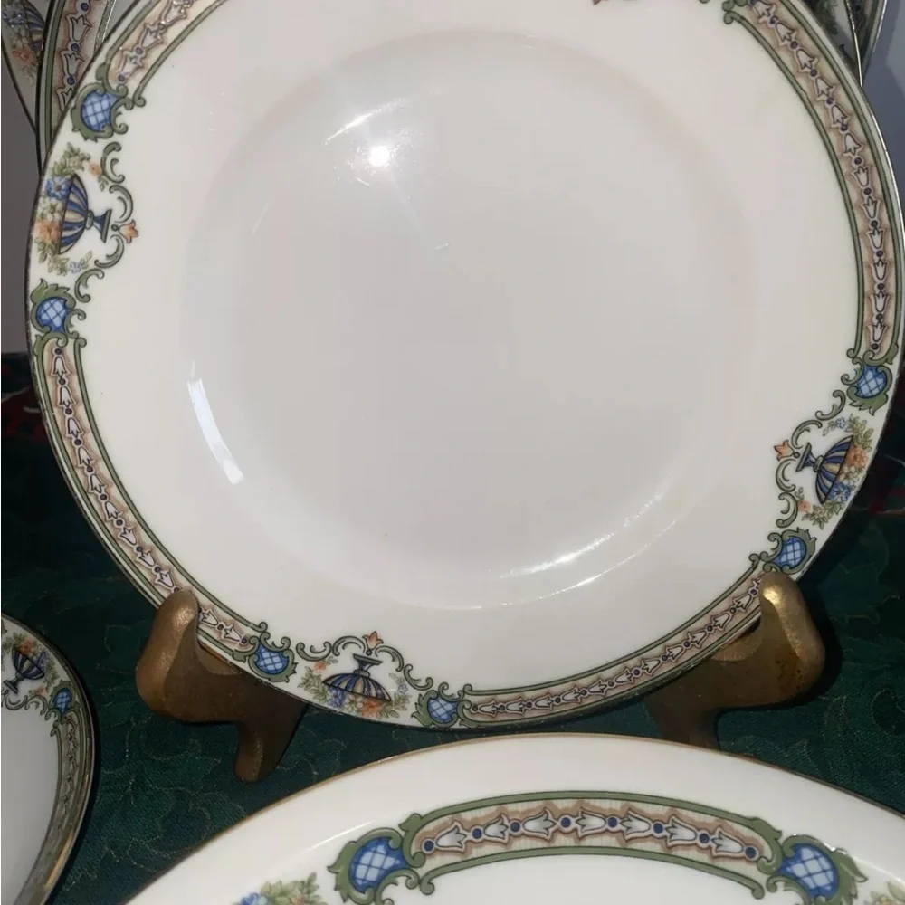 7 Piece Place Setting ART‎ DECO PAUL MULLER, SELB, BAVARIA, 